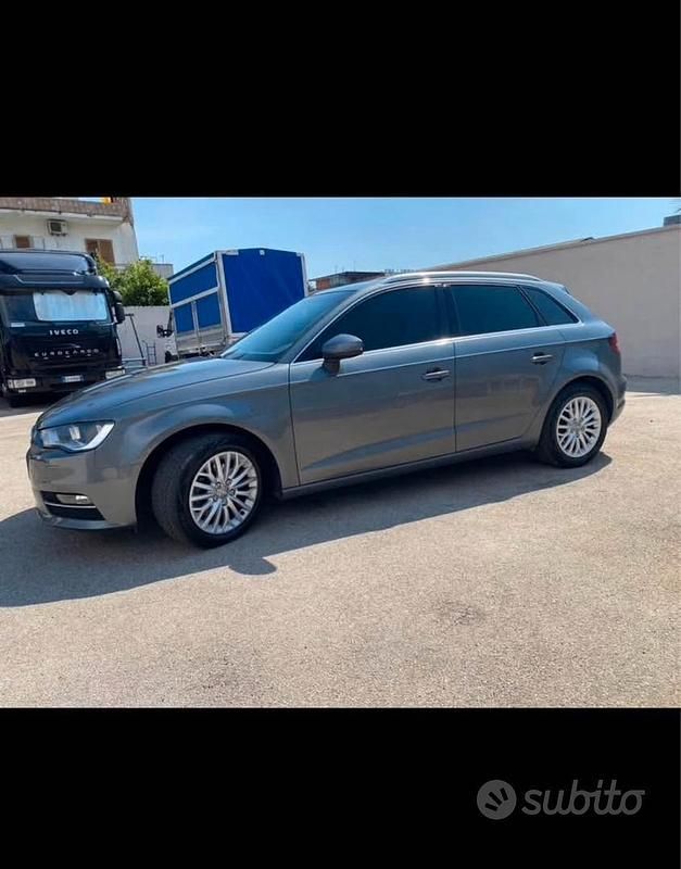 Usata Audi A3 150 CV (110 kW) 2014 Grigio Berlina