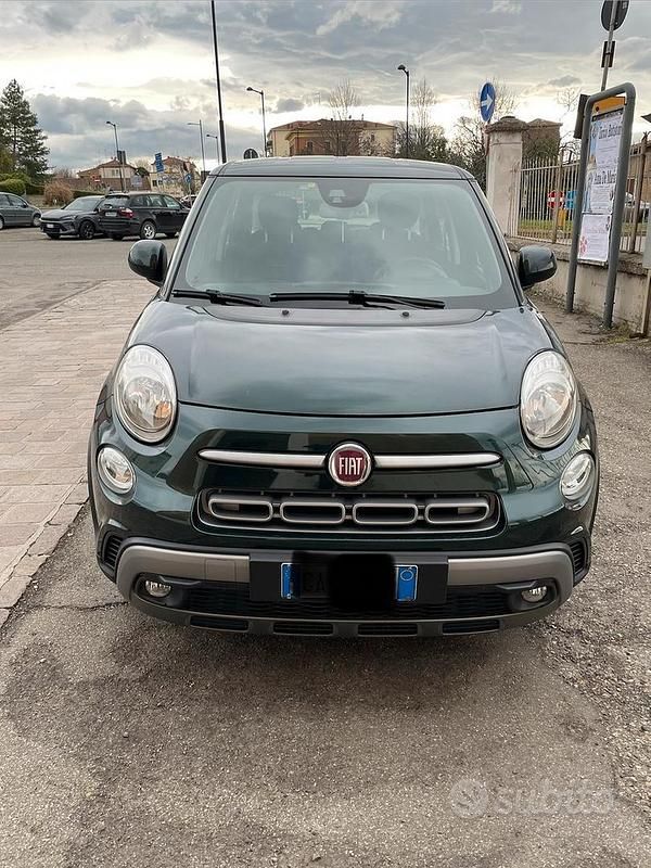 Usata Fiat 500L Cross 95 CV (69 kW) 2020 Verde Monovolume