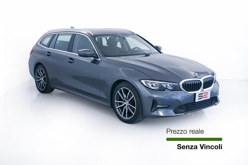 Usata BMW 320e Advantage 190 CV (139 kW) 2021 Gray Station wagon