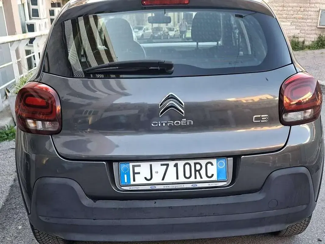 Usata Citroën C3 Feel 82 CV (60 kW) 2017 Grigio Berlina