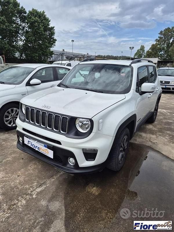 Usata Jeep Renegade Longitude 120 CV (88 kW) 2019 Bianco SUV