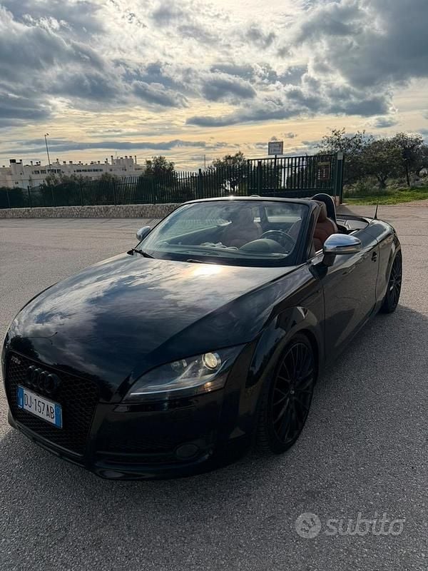 Usata Audi TT Roadster Advanced Plus 254 CV (186 kW) 2007 Nero Cabrio