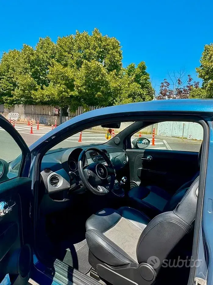 Usata Fiat 500 85 CV (62 kW) 2011 Bluazzurro Berlina