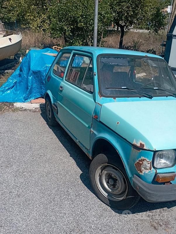 Usata Fiat 126 24 CV (17 kW) 1980 Blu Utilitaria