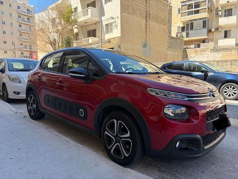 Usata Citroën C3 Shine 102 CV (75 kW) 2018 Rosso Utilitaria