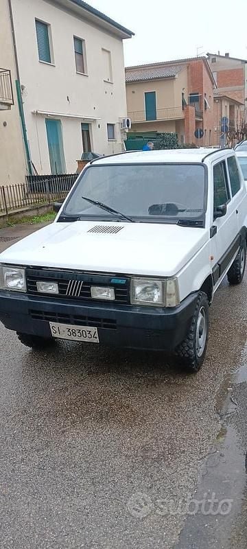 Usata Fiat Panda 4x4 50 CV (36 kW) 1991 Bianco Utilitaria