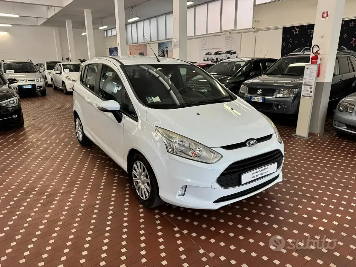 Usata Ford B-MAX Business Edition 101 CV (74 kW) 2014 Bianco Monovolume