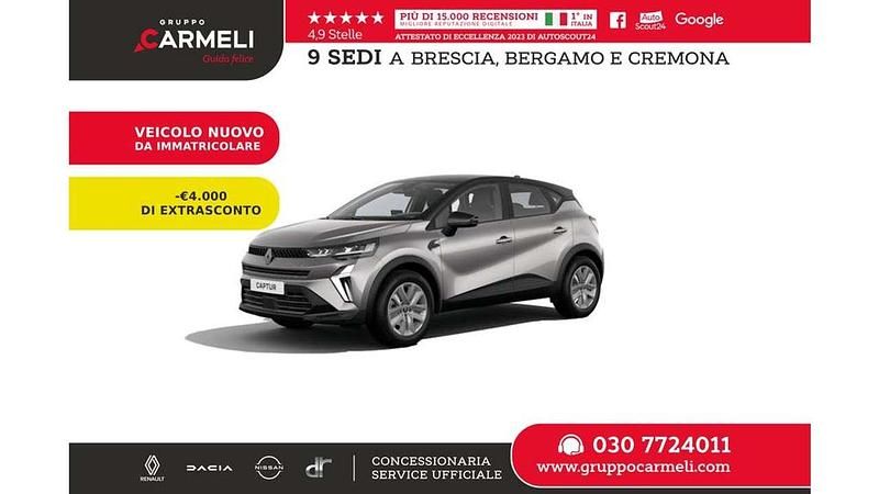 Nuova Renault Captur Evolution 160 CV (117 kW) 2026 Be style bruges (blu iron + te SUV