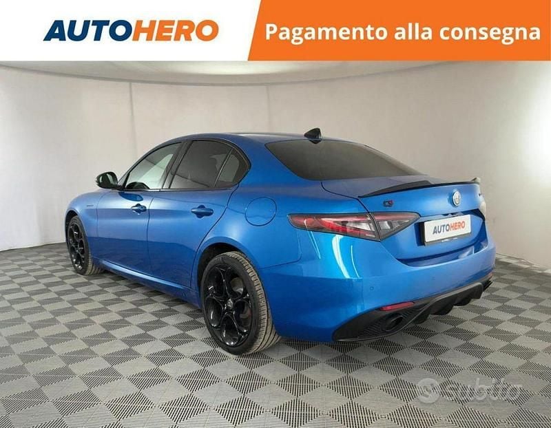 Usata Alfa Romeo Giulia Veloce 280 CV (205 kW) 2024 Blu Berlina