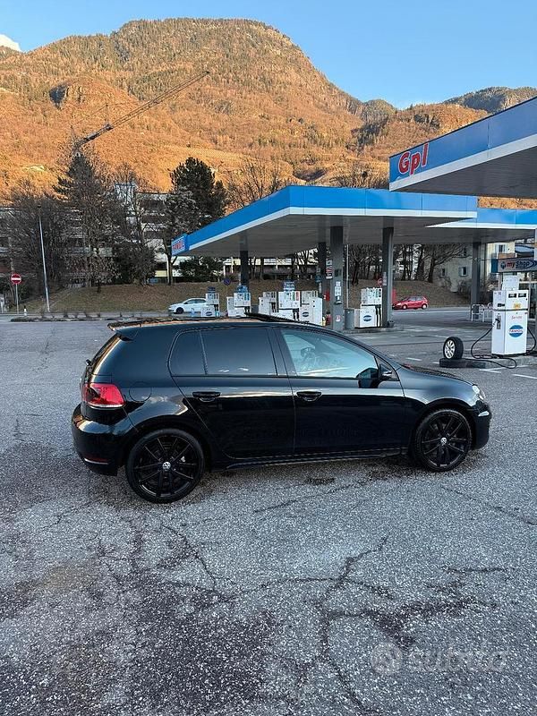 Usata VW Golf VI GTD 170 CV (125 kW) 2011 Nero Utilitaria