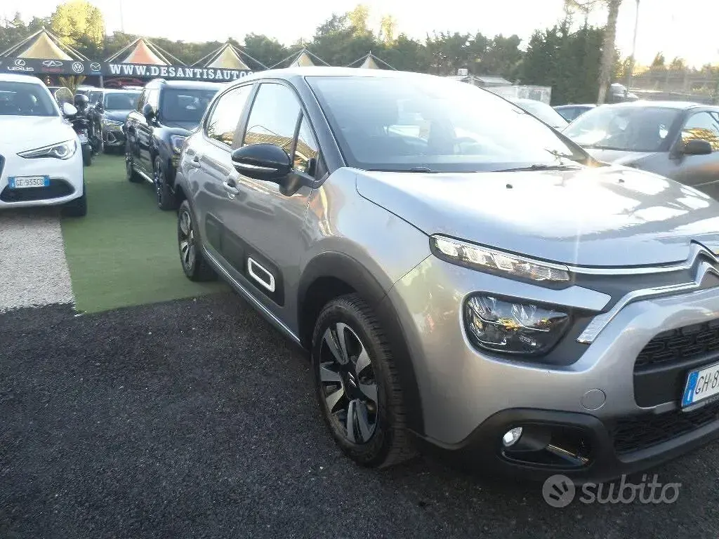 Usata Citroën C3 Shine 102 CV (75 kW) 2021 Grigio Utilitaria