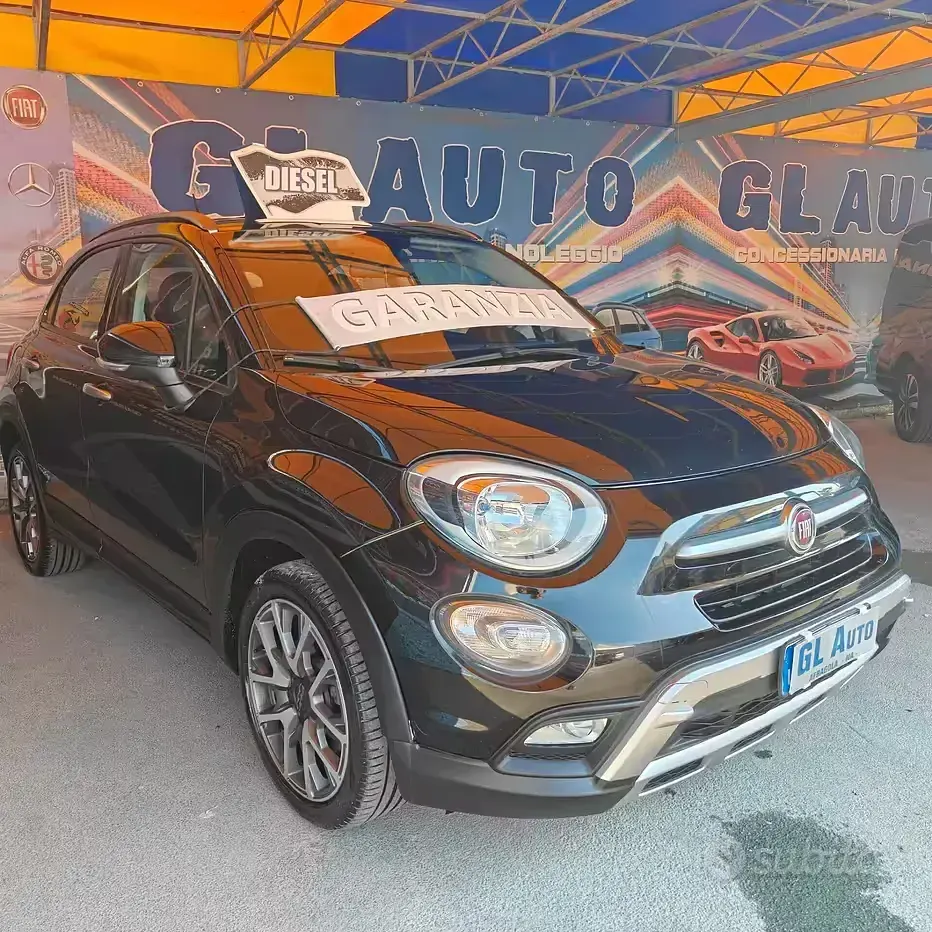 Usata Fiat 500 Cross 120 CV (88 kW) 2017 Nero Station wagon
