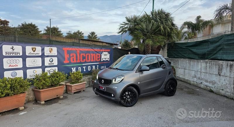 Usata Smart ForTwo Cabrio Prime 90 CV (66 kW) 2018 Grigio Cabrio