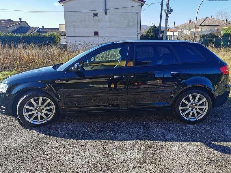 Usata Audi A3 Attraction 140 CV (102 kW) 2012 Nero Berlina