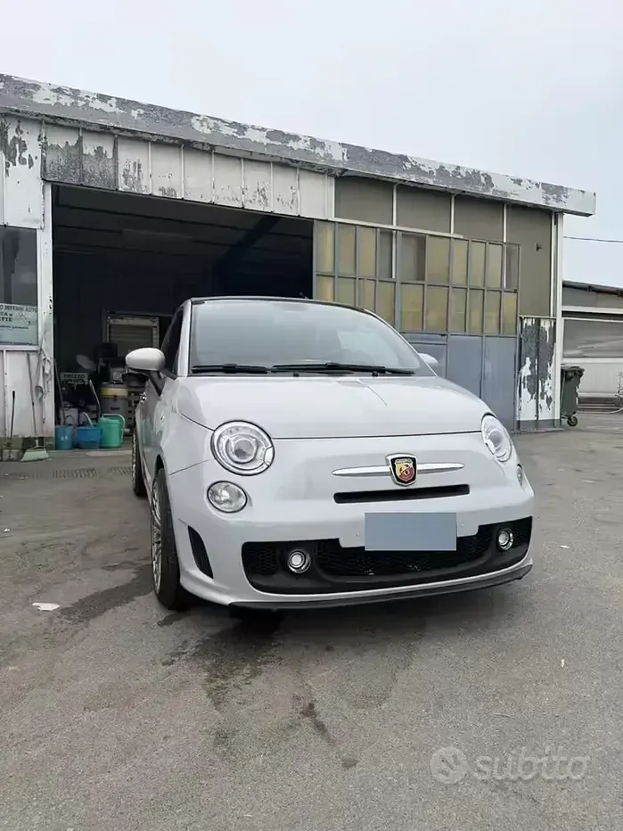 Usata Fiat 500C Abarth 140 CV (102 kW) 2011 Grigio Cabrio