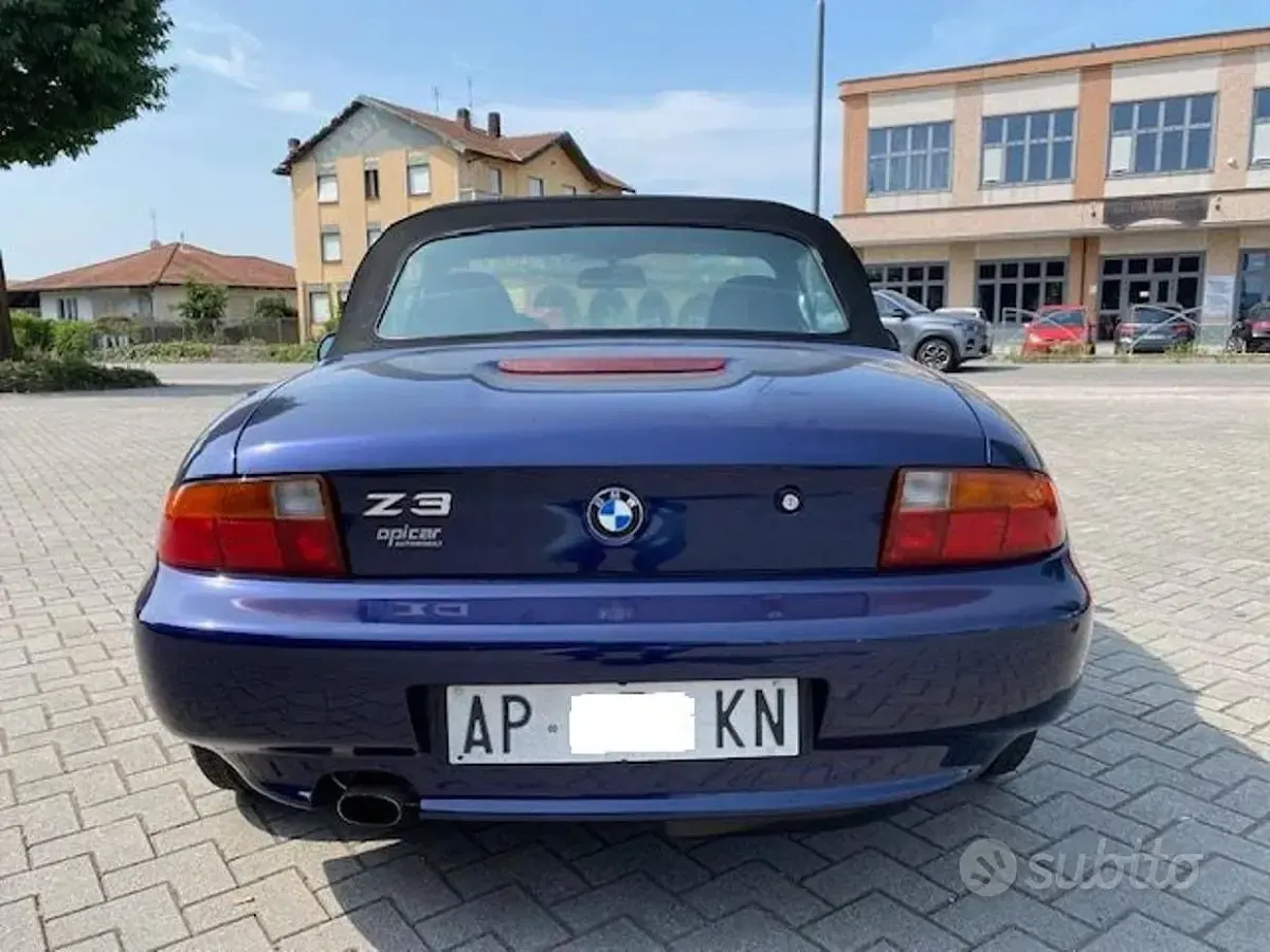 Usata BMW Z3 116 CV (85 kW) 1998 Blu Cabrio