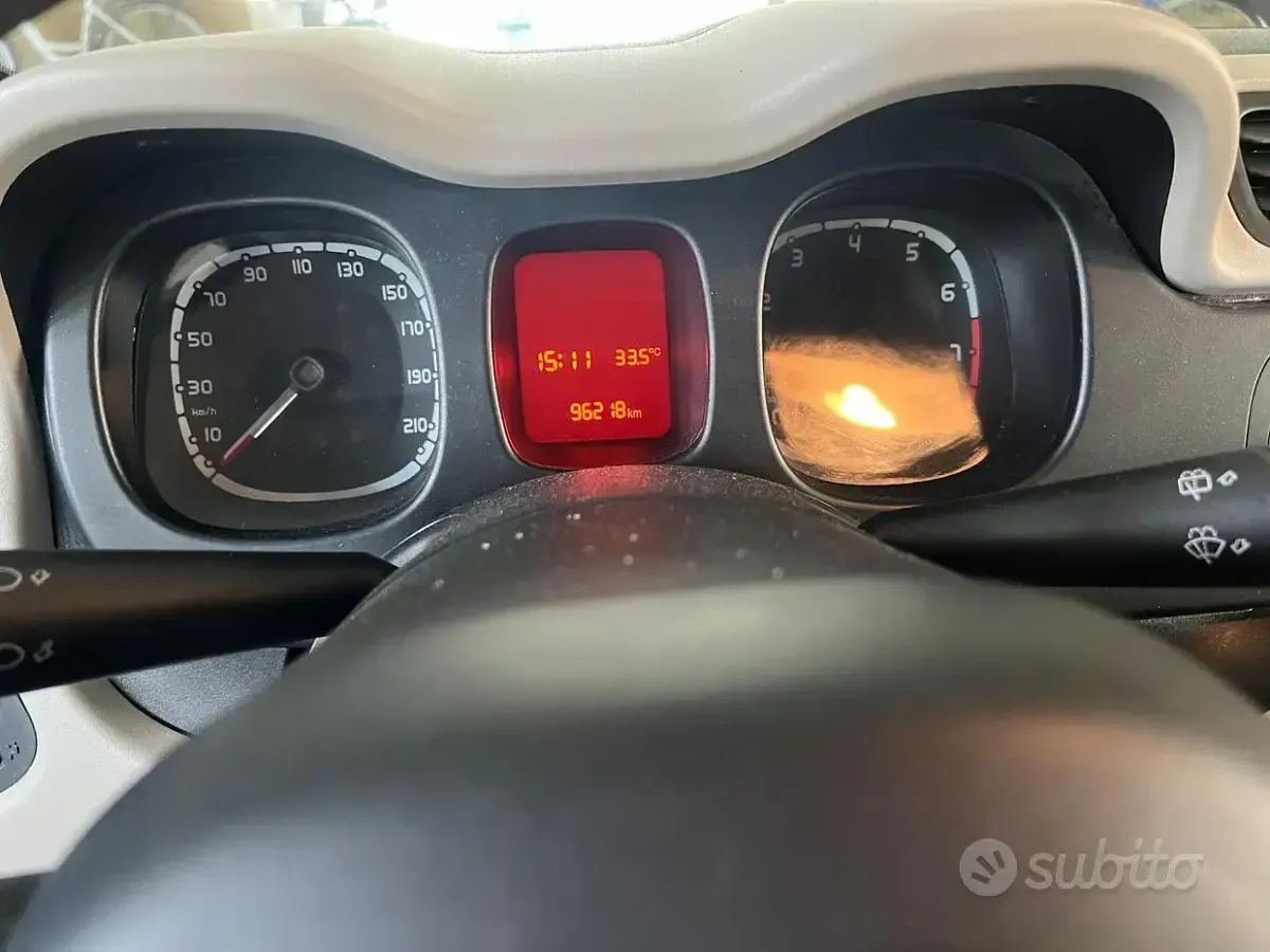 Usata Fiat Panda Easy 69 CV (50 kW) 2015 Bluazzurro Utilitaria