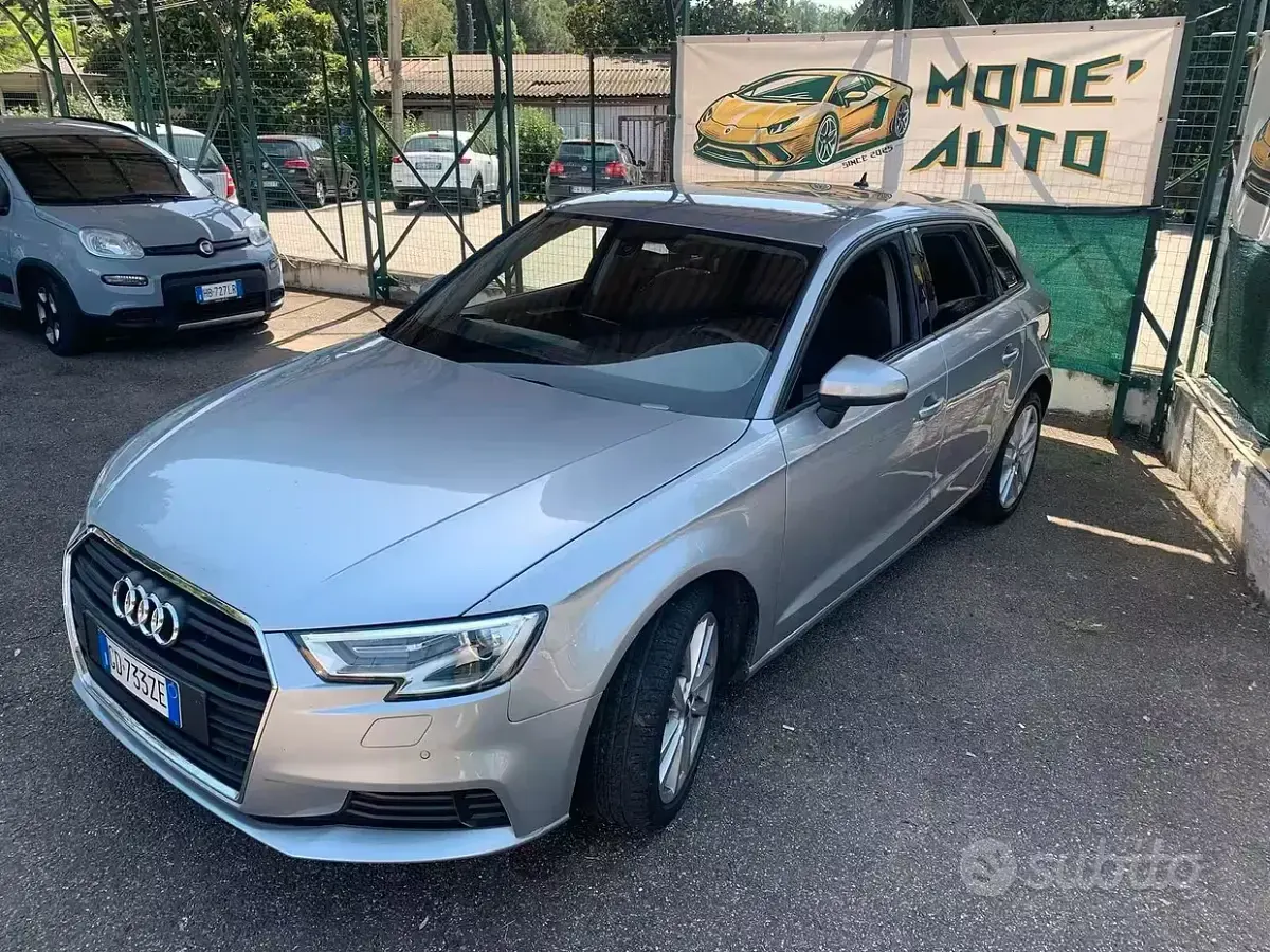 Usata Audi A3 Ambiente 116 CV (85 kW) 2019 Grigio Berlina