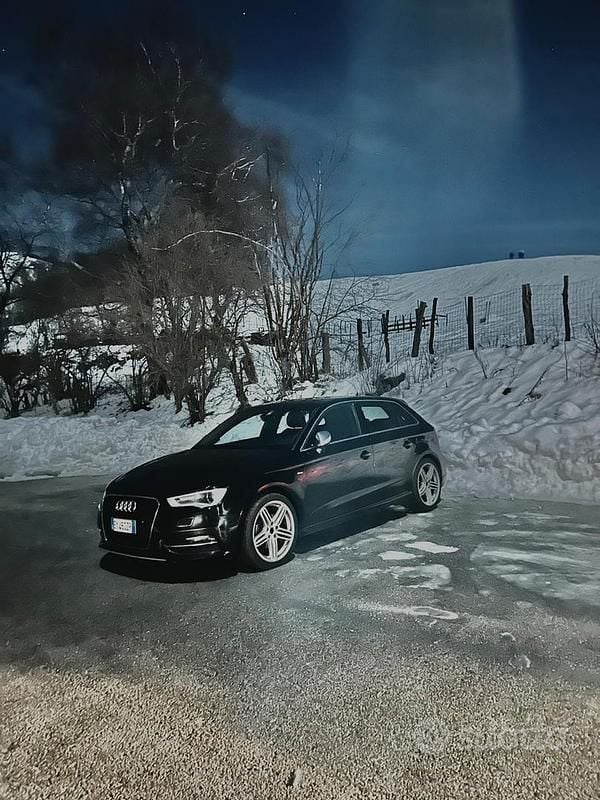 Usata Audi A3 S-Line 2015 Nero Berlina