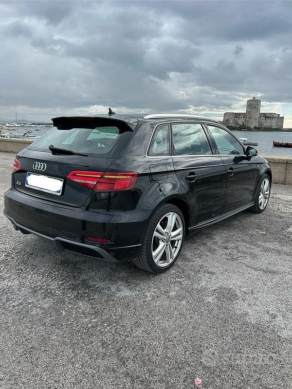 Usata Audi A3 116 CV (85 kW) 2019 Nero Berlina