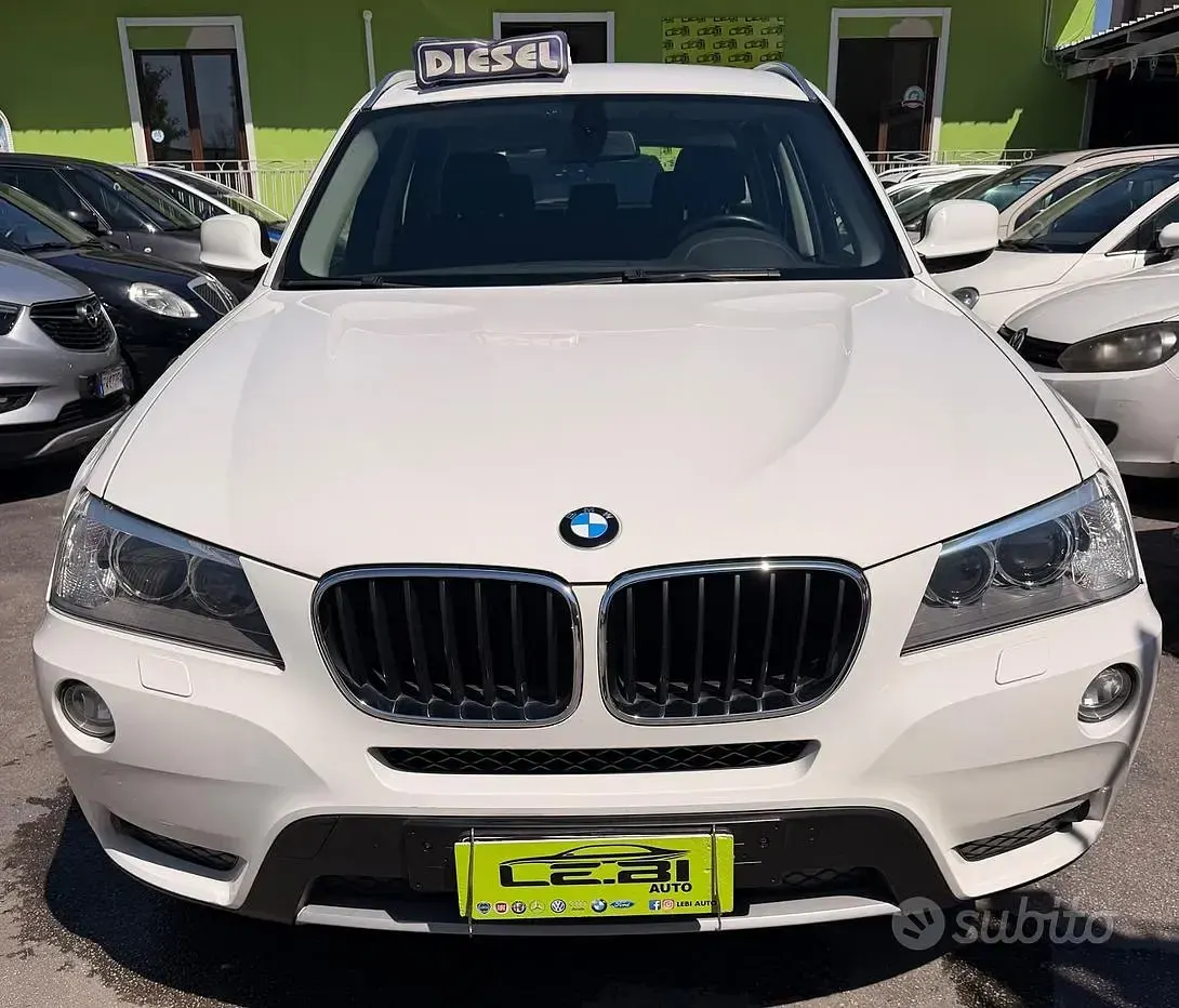 Usata BMW X3 Efficient Dynamics 184 CV (135 kW) 2012 Bianco SUV