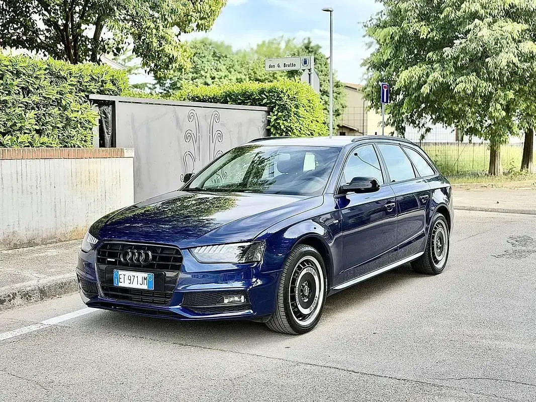 Usata Audi A4 S-Line 177 CV (130 kW) 2014 Blu/azzurro Station wagon