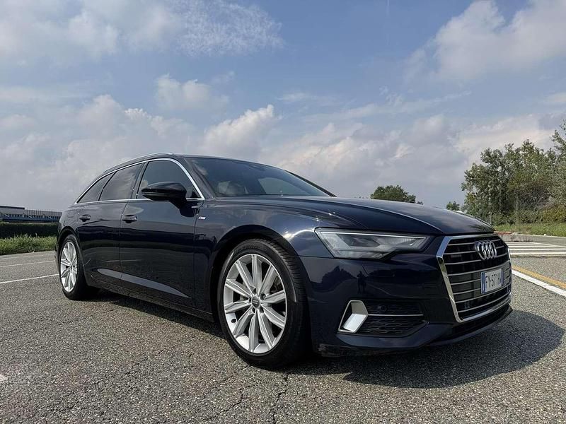 Usata Audi A6 S-Line 286 CV (210 kW) 2019 Blu/azzurro Station wagon