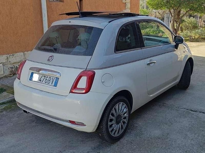 Usata Fiat 500 Dolcevita 105 CV (77 kW) 2018 Bianco Utilitaria