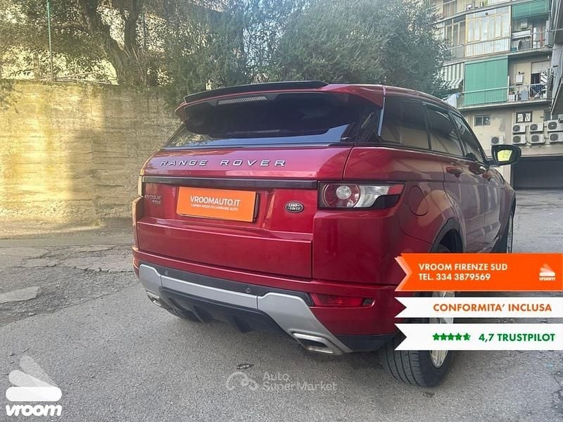 Usata Land Rover Range Rover evoque Dynamic 150 CV (110 kW) 2012 Rosso SUV