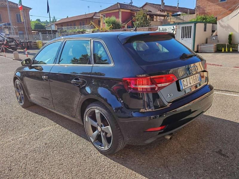 Usata Audi A3 Ambiente 116 CV (85 kW) 2019 Nero Berlina