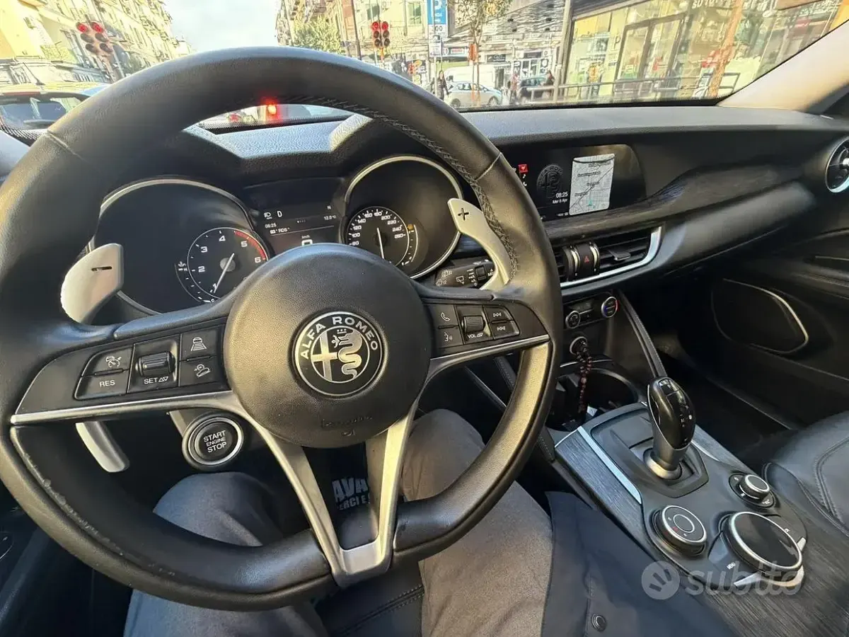 Usata Alfa Romeo Stelvio 210 CV (154 kW) 2019 Blu SUV