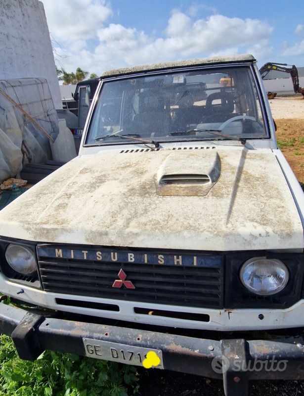 Bianco Usata 1990 Mitsubishi Pajero SUV | 1200 € - Immagine 1/4