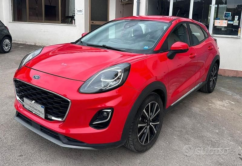 Usata Ford Puma 120 CV (88 kW) 2021 Rosso Coupé