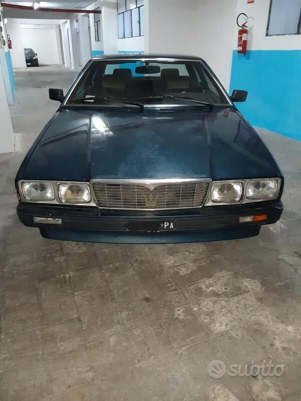 Usata Maserati Biturbo 184 CV (135 kW) 1985 Blu Coupé