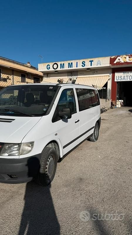 Usata Mercedes Vito 102 CV (75 kW) 2000 Bianco Furgone