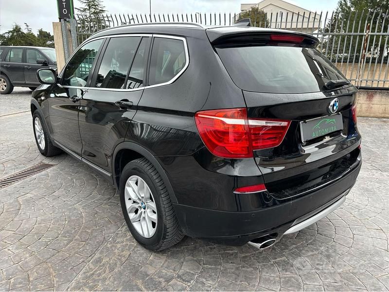 Usata BMW X3 Efficient Dynamics 150 CV (110 kW) 2014 Nero SUV