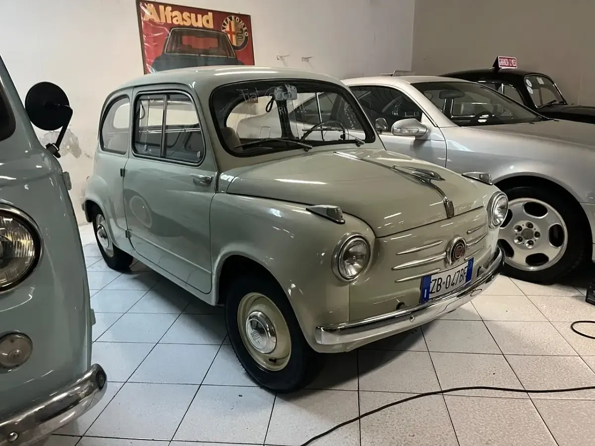 Usata Fiat 600 1956 Grigio Coupé