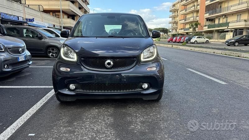 Usata Smart ForTwo Coupé Passion 90 CV (66 kW) 2018 Blu/azzurro Coupé