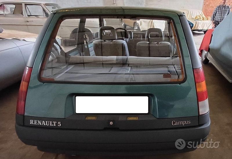 Usata Renault R5 Campus 41 CV (30 kW) 1988 Verde(met.) Utilitaria
