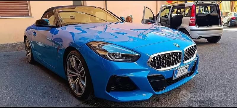 Usata BMW Z4 M Sport 197 CV (144 kW) 2022 Blu Cabrio