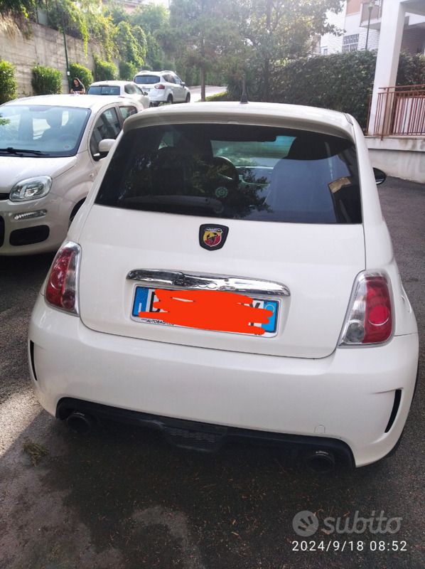 Usata Abarth 500 160 CV (117 kW) 2009 Bianco Utilitaria