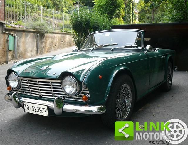 Usata Triumph TR4 99 CV (72 kW) 1962 Verde Cabrio
