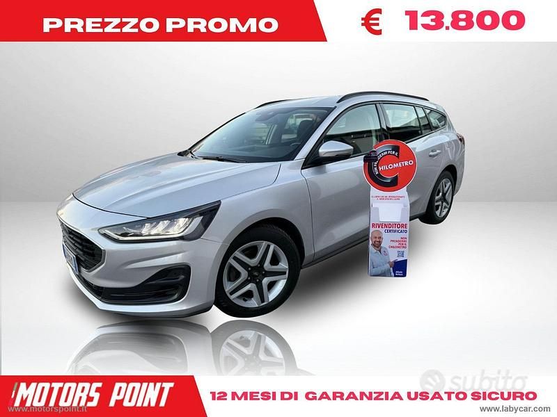 Usata Ford Focus Active X 120 CV (88 kW) 2022 Grigio Station wagon