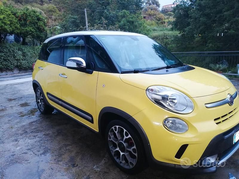 Usata Fiat 500L 105 CV (77 kW) 2013 Giallo Monovolume