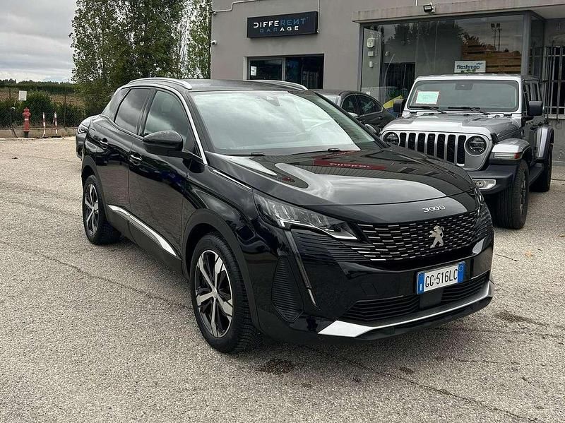 Nero Usata 2021 Peugeot 3008 Allure SUV | 22.000 € (Buon prezzo) - Immagine 1/4