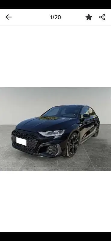 Usata Audi A3 Ambition 116 CV (85 kW) 2020 Nero Berlina