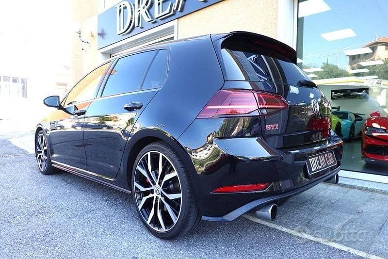 Usata VW Golf VII GTI 245 CV (180 kW) 2018 Nero Berlina