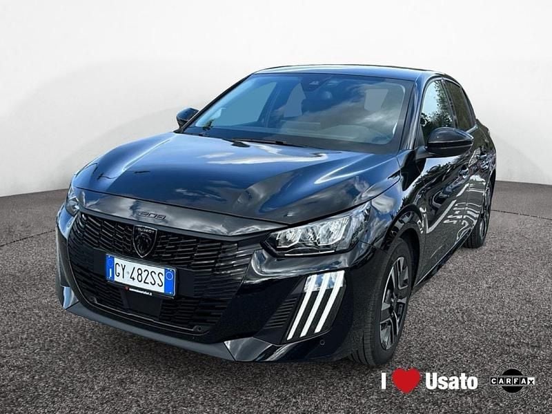 Usata Peugeot 208 Allure 101 CV (74 kW) 2025 Nero Utilitaria