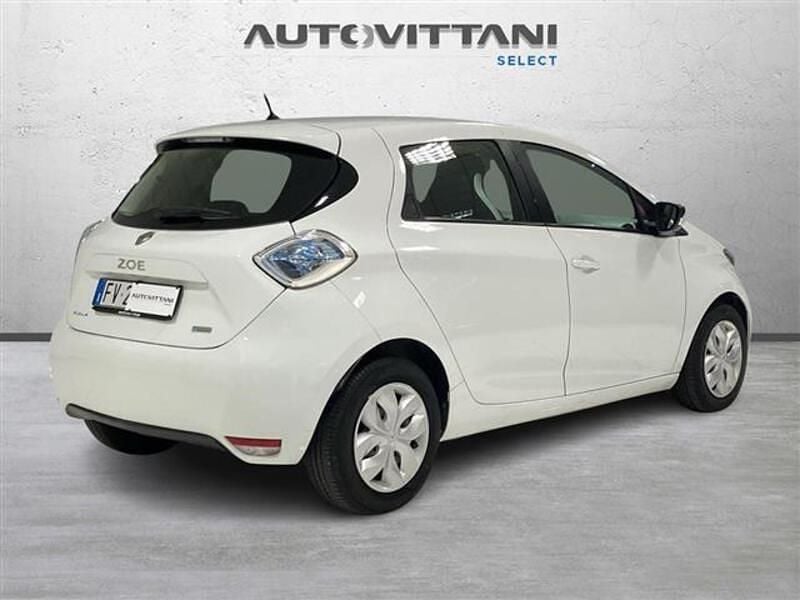 Usata Renault Zoe Intens 80 kW (109 CV) 2019 Bianco Utilitaria