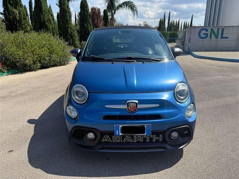 Usata Abarth 500C 140 CV (102 kW) 2012 Blu Cabrio